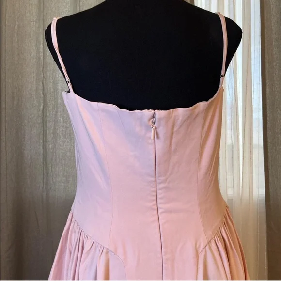 House of CB "Samaria" Ballerina
Pink Twill Corset Midi Dress/Size XL US 10-12 L+ - Picture 3 of 8